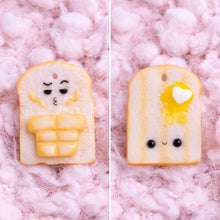 Load image into Gallery viewer, Double Sided Rizz Toast Charm
