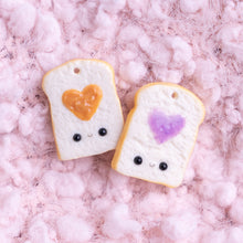 Load image into Gallery viewer, Pb &amp; J Toast Charms
