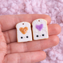 Load image into Gallery viewer, Pb &amp; J Toast Charms
