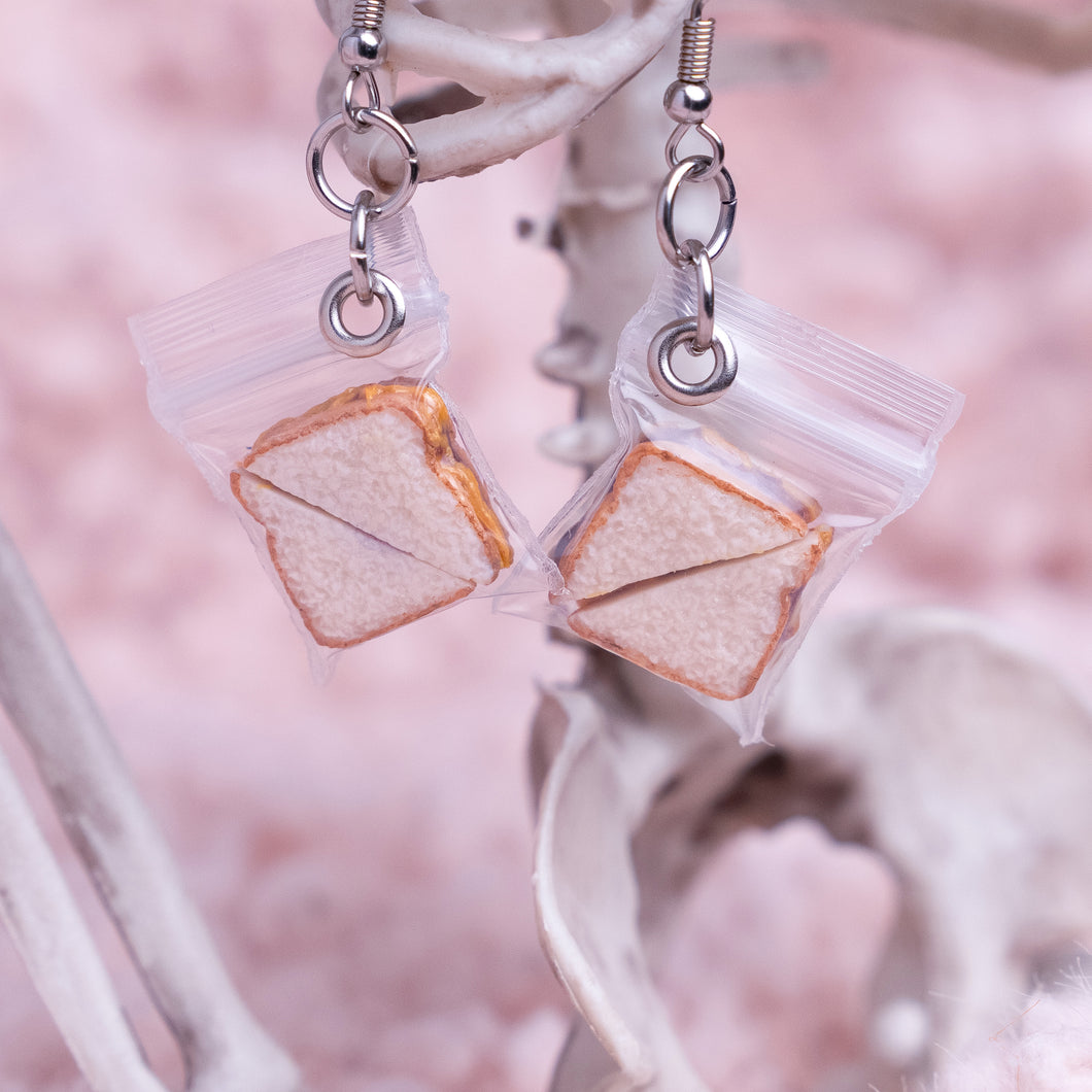 Bagged Sandwich Earrings